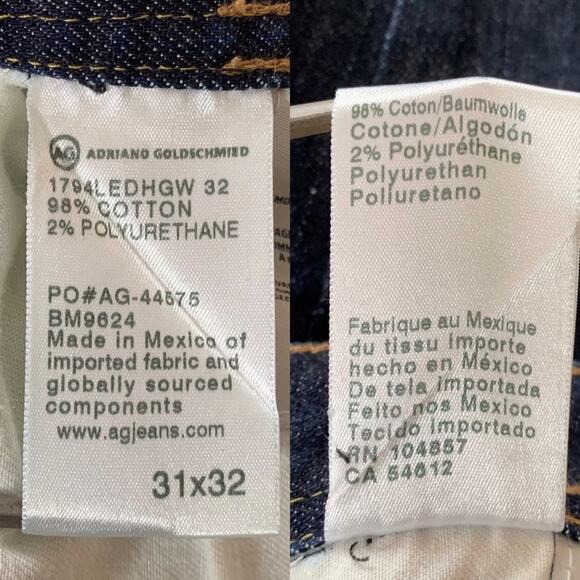 Adriano Goldschmied The Everett Slim Straight Men's Jeans  See Pictures for Size - Picture 14 of 15